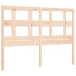 vidaXL Estructura de cama de matrimonio con cabecero madera maciza vidaXL Estructura de cama de matrimonio con cabecero madera maciza