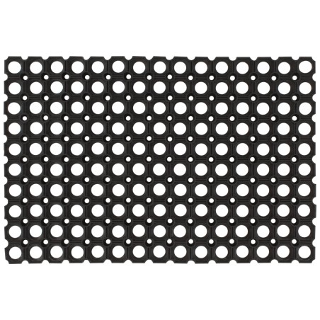 vidaXL Felpudo rectangular de goma 40x60 cm