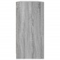 vidaXL Estantería con puertas madera gris Sonoma 204x37x75 cm vidaXL Estantería con puertas madera gris Sonoma 204x37x75 cm