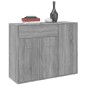 vidaXL Aparador de madera contrachapada gris Sonoma 88x30x70 cm