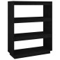 vidaXL Estantería/divisor de espacios madera pino negro 80x35x103 cm vidaXL Estantería/divisor de espacios madera pino negro 80x35x103 cm
