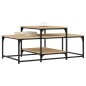 vidaXL Mesa de centro madera de ingeniería roble Sonoma 102x60x45 cm vidaXL Mesa de centro madera de ingeniería roble Sonoma 102x60x45 cm
