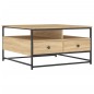 vidaXL Mesa de centro madera de ingeniería roble Sonoma 80x80x45 cm vidaXL Mesa de centro madera de ingeniería roble Sonoma 80x80x45 cm