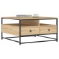 vidaXL Mesa de centro madera de ingeniería roble Sonoma 80x80x45 cm vidaXL Mesa de centro madera de ingeniería roble Sonoma 80x80x45 cm