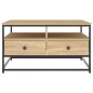 vidaXL Mesa de centro madera de ingeniería roble Sonoma 80x80x45 cm vidaXL Mesa de centro madera de ingeniería roble Sonoma 80x80x45 cm