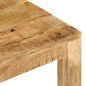 vidaXL Mesa de centro de madera maciza de mango 55x55x35 cm vidaXL Mesa de centro de madera maciza de mango 55x55x35 cm
