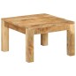 vidaXL Mesa de centro de madera maciza de mango 55x55x35 cm vidaXL Mesa de centro de madera maciza de mango 55x55x35 cm