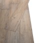 vidaXL Lamas de suelo no autoadhesivas PVC marrón roble 5,26 m² 2 mm vidaXL Lamas de suelo no autoadhesivas PVC marrón roble 5,26 m² 2 mm