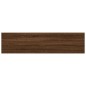 vidaXL Estantes pared 4 uds madera ingeniería marrón roble 40x10x1,5cm vidaXL Estantes pared 4 uds madera ingeniería marrón roble 40x10x1,5cm
