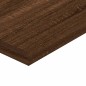 vidaXL Estantes pared 8uds madera ingeniería marrón roble 40x10x1,5 cm vidaXL Estantes pared 8uds madera ingeniería marrón roble 40x10x1,5 cm