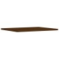 vidaXL Estantes pared 4 uds madera ingeniería marrón roble 40x50x1,5cm vidaXL Estantes pared 4 uds madera ingeniería marrón roble 40x50x1,5cm