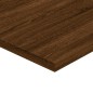 vidaXL Estantes pared 4 uds madera ingeniería marrón roble 40x50x1,5cm vidaXL Estantes pared 4 uds madera ingeniería marrón roble 40x50x1,5cm