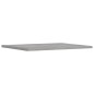 vidaXL Estantes pared 4 uds madera ingeniería gris Sonoma 40x50x1,5 cm