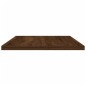 vidaXL Estantes pared 4 uds madera ingeniería marrón roble 60x20x1,5cm vidaXL Estantes pared 4 uds madera ingeniería marrón roble 60x20x1,5cm