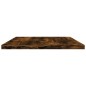 vidaXL Estantes pared 4 uds madera ingeniería roble humo 60x30x1,5 cm vidaXL Estantes pared 4 uds madera ingeniería roble humo 60x30x1,5 cm