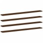 vidaXL Estantes pared 4 uds madera ingeniería marrón 100x10x1,5 cm vidaXL Estantes pared 4 uds madera ingeniería marrón 100x10x1,5 cm