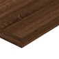 vidaXL Estantes pared 4 uds madera ingeniería marrón 100x10x1,5 cm vidaXL Estantes pared 4 uds madera ingeniería marrón 100x10x1,5 cm