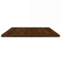 vidaXL Estantes pared 4 uds madera ingeniería marrón 100x40x1,5 cm vidaXL Estantes pared 4 uds madera ingeniería marrón 100x40x1,5 cm
