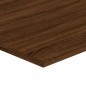 vidaXL Estantes pared 4 uds madera ingeniería marrón 100x40x1,5 cm vidaXL Estantes pared 4 uds madera ingeniería marrón 100x40x1,5 cm