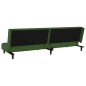 vidaXL Sofá cama de 2 plazas terciopelo verde oscuro vidaXL Sofá cama de 2 plazas terciopelo verde oscuro