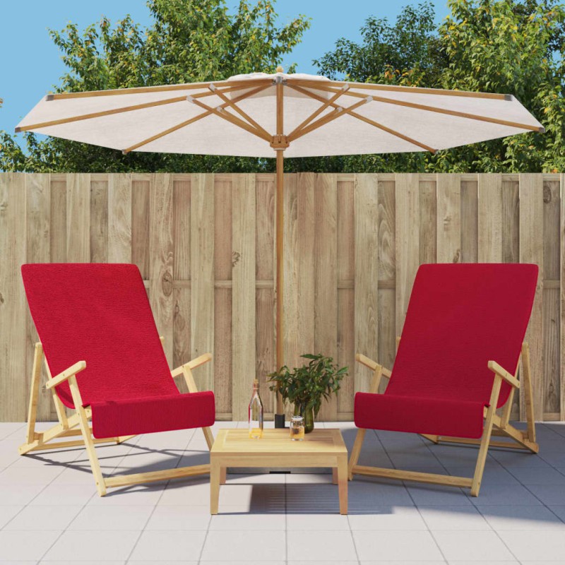 vidaXL Toallas de playa 2 uds tela burdeos 400 g/m² 60x135 cm vidaXL Toallas de playa 2 uds tela burdeos 400 g/m² 60x135 cm