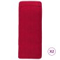 vidaXL Toallas de playa 2 uds tela burdeos 400 g/m² 60x135 cm vidaXL Toallas de playa 2 uds tela burdeos 400 g/m² 60x135 cm