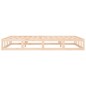 vidaXL Estructura de cama doble de madera maciza 140x190 cm vidaXL Estructura de cama doble de madera maciza 140x190 cm