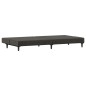 vidaXL Sofá cama de 2 plazas terciopelo gris oscuro vidaXL Sofá cama de 2 plazas terciopelo gris oscuro