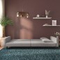 vidaXL Sofá cama de 2 plazas con dos almohadas terciopelo gris claro