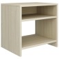 vidaXL Mesita de noche madera contrachapada roble sonoma 40x30x40 cm vidaXL Mesita de noche madera contrachapada roble sonoma 40x30x40 cm