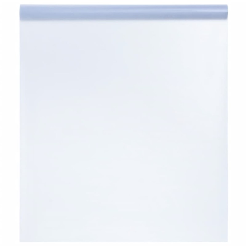 vidaXL Lámina de ventana esmerilada PVC gris transparente 45x2000 cm vidaXL Lámina de ventana esmerilada PVC gris transparente 45x2000 cm