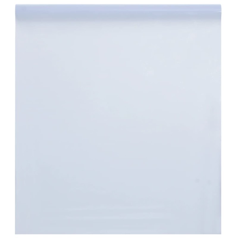 vidaXL Lámina de ventana esmerilada PVC blanco transparente 45x1000 cm vidaXL Lámina de ventana esmerilada PVC blanco transparente 45x1000 cm