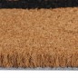 vidaXL Felpudo de fibra de coco copetuda 40x60 cm vidaXL Felpudo de fibra de coco copetuda 40x60 cm