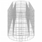 vidaXL Arriate de gaviones de hierro galvanizado 190x50x50 cm vidaXL Arriate de gaviones de hierro galvanizado 190x50x50 cm
