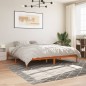 vidaXL Estructura de cama madera maciza pino marrón cera 120x200 cm vidaXL Estructura de cama madera maciza pino marrón cera 120x200 cm
