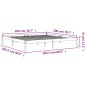 vidaXL Estructura de cama madera maciza pino marrón cera 120x200 cm vidaXL Estructura de cama madera maciza pino marrón cera 120x200 cm