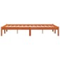 vidaXL Estructura de cama madera maciza pino marrón cera 140x200 cm vidaXL Estructura de cama madera maciza pino marrón cera 140x200 cm