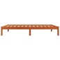 vidaXL Estructura de cama madera maciza de pino marrón cera 90x190 cm vidaXL Estructura de cama madera maciza de pino marrón cera 90x190 cm