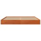 vidaXL Estructura de cama madera maciza pino marrón cera 180x200 cm vidaXL Estructura de cama madera maciza pino marrón cera 180x200 cm