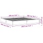 vidaXL Estructura de cama madera maciza pino marrón cera 180x200 cm vidaXL Estructura de cama madera maciza pino marrón cera 180x200 cm