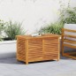 vidaXL Caja de almacenaje de jardín madera maciza acacia 90x50x56 cm
