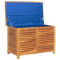 vidaXL Caja de almacenaje de jardín madera maciza acacia 90x50x56 cm
