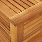vidaXL Caja de almacenaje de jardín madera maciza acacia 90x50x56 cm