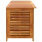 vidaXL Caja de almacenaje de jardín madera maciza acacia 150x50x56 cm vidaXL Caja de almacenaje de jardín madera maciza acacia 150x50x56 cm