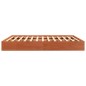 vidaXL Estructura de cama madera maciza pino marrón cera 150x200 cm vidaXL Estructura de cama madera maciza pino marrón cera 150x200 cm