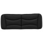 vidaXL Cabecero de cama acolchado cuero sintético negro 140 cm vidaXL Cabecero de cama acolchado cuero sintético negro 140 cm