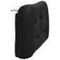 vidaXL Cabecero de cama acolchado cuero sintético negro 140 cm vidaXL Cabecero de cama acolchado cuero sintético negro 140 cm