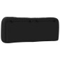 vidaXL Cabecero de cama acolchado cuero sintético negro 140 cm vidaXL Cabecero de cama acolchado cuero sintético negro 140 cm
