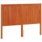 vidaXL Cabecero de cama madera maciza de pino marrón cera 150 cm vidaXL Cabecero de cama madera maciza de pino marrón cera 150 cm