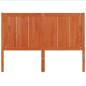 vidaXL Cabecero de cama madera maciza de pino marrón cera 150 cm vidaXL Cabecero de cama madera maciza de pino marrón cera 150 cm